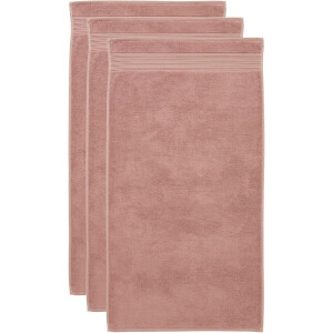 Beddinghouse Care Cotton - Handdoek - 60x100 cm - Set van 3 - Steenrood