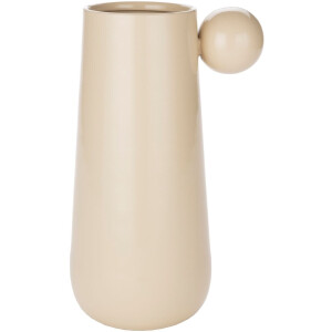 Dutchbone Dot vaas L beige