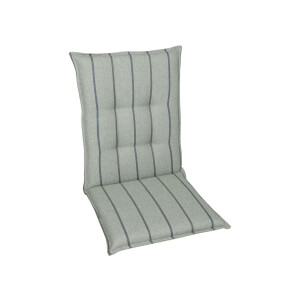GO-DE Textil Tuinkussen (Stoelkussens voor stoelen met een normale rugleuning, Taupe)