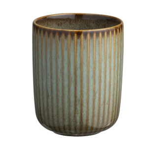 Leen Bakker - Mok Zonder Oor Camille - 300 Ml - Stoneware - Groen - B11 Cm