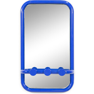 Spinder Design spiegel Retro Spiegel - Ultramarine - 3 haken - Staal