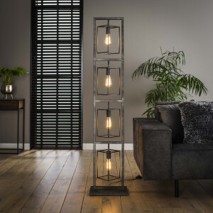 Vloerlamp 'Chevy' 4-lamps 160cm