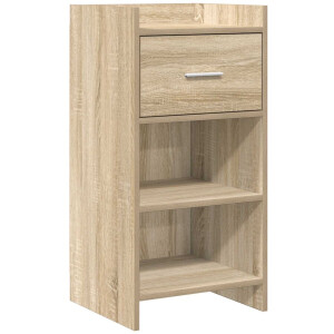 vidaXL - Dressoir - Sonoma - Eiken - 40 - x - 36 - x - 80 - cm - Bewerkt - hout