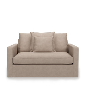 Love Seat Lennox, Brompton Beige, Recycled Weave