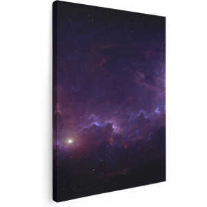 Artaza Canvas Schilderij Ruimte - Heelal - 60x80 - Foto Op Canvas - Canvas Print