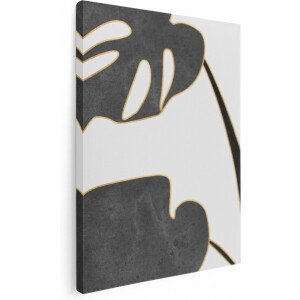 Artaza Canvas Schilderij Abstracte Kunst Bobo Art - 60x80 - Foto Op Canvas - Canvas Print - Muurdecoratie