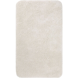 Homie Living - Porto Azzurro - Badmat - 80x150 cm - ivoorkleurig - Douchemat Basic – Uni Effen Design in Vele Kleuren – Comfortabel & Absorberend – Wasbaar en Antislip