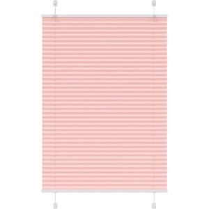 vidaXL - Plissé - rolgordijn - 90x150 - cm - stofbreedte - 89,4 - cm - polyester - roze