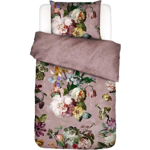 ESSENZA Fleur Dekbedovertrek Woodrose - Lits-Jumeaux - 240x200/220 cm