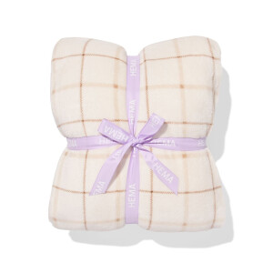 HEMA HEMA Plaid 130x150cm Sherpa Natural (nude)