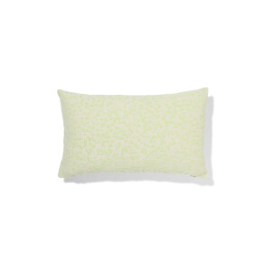 HEMA HEMA Kussenhoes 50x30cm Velours Stippen Groen (groen)