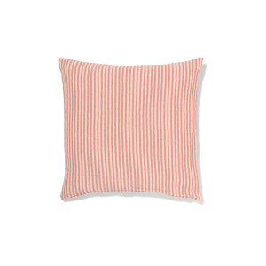HEMA HEMA Kussenhoes 50x50cm Katoen Strepen Rood (rood)
