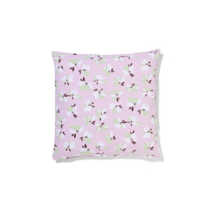 HEMA HEMA Kussenhoes 50x50cm Katoen Bloemen Roze (roze)