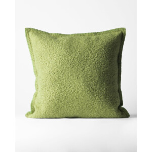 HEMA HEMA Kussenhoes 50x50cm Boucle Groen (groen)