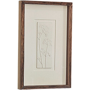 LOBERON Schilderij Grelita bruin/wit