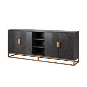 Richmond Dressoir 'Blackbone' Brass, 225cm