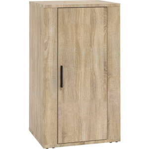 vidaXL - Dressoir - 40x33x70 - cm - bewerkt - hout - sonoma - eikenkleurig