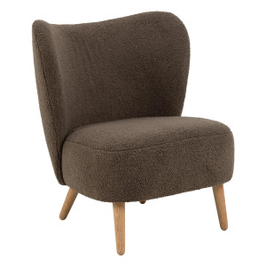 Bendt Fauteuil 'Napolean' Teddy, kleur Bruin