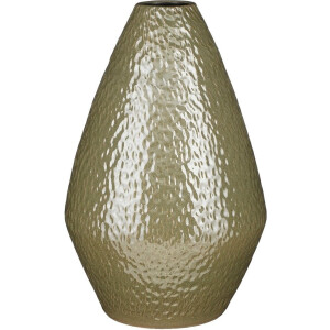 Mica Decorations Morris Vaas - 23x23x30 cm - Keramiek - Groen