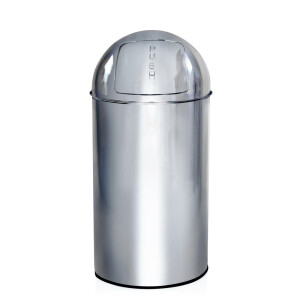 PUSH 50L | 50 L - Prullenbak Chroom