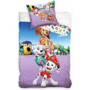 PAW Patrol Dekbedovertrek Happy outside 140 x 200 cm - 70 x 90 cm