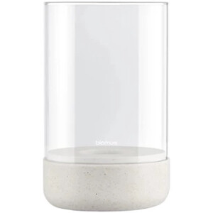 Blomus Calma theelichthouder D12cm H20cm moonbeam