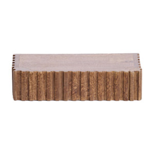 Light & Living Wandplank 'Gatura' Mangohout, 30cm, kleur Bruin