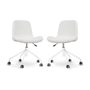 Set van 2 bureaustoelen Nout-Fé teddy | Nolon