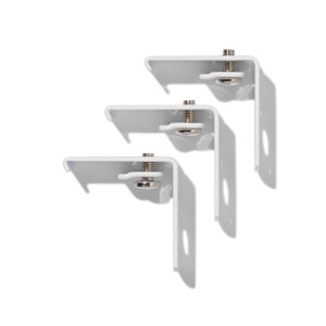 HEMA HEMA Steunen 3cm Voor Gordijn U-rail - 3 Stuks (wit)