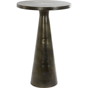 Light & Living Bijzettafel Philos - Antiek Brons - Ø39cm - Modern