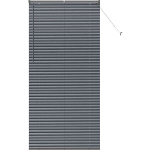 vidaXL - Venetiaanse - Jaloezieën - Donkergrijs - 220 - x - 105 - cm - Aluminium