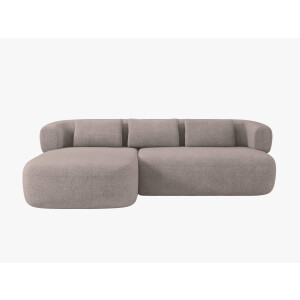 Hoekbank Jenny links bouclé | Micadoni Home