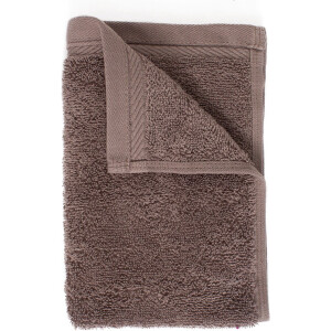 The One Towelling Organic Gastendoek - 30 x 50 cm - Kleine handdoek - 100% organisch katoen - 550 gr/m2 -Taupe