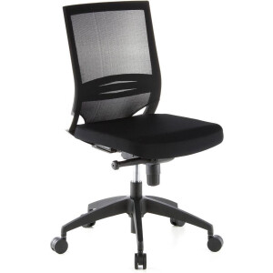 Bureaustoel PORTO ECO meh stof, zwart hjh OFFICE