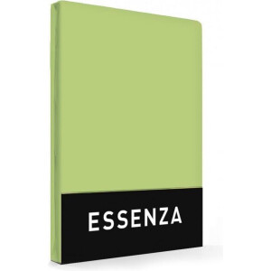 ESSENZA Premium Percale Hoeslaken Apple Green - 200x200 cm