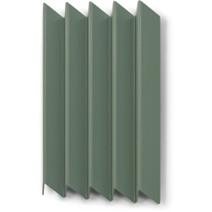 Spinder x BUDDE kapstok Sensu M - Dusty Green - 5 haken - Staal