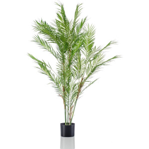 Emerald - Kunstplant Chamaedorea Palm 120cm - Kunstplant voor binnen