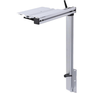 JHubers Goods - 360 Graden Rotatie Tafelpoot Aluminiumlegering, Wit - Eenvoudige Montage - Verwijderbare Tafelpoot - Opklapbaar Tafelblad - Jachten Ponton Truck Reistrailer - Duurzaam Design