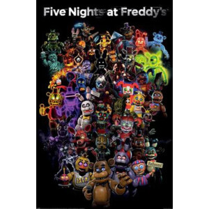 Poster Five Nights at Freddies - Collage 61x91,5cm