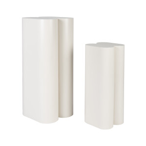 Zuiver Zuil 'Shade' Set van 2 stuks, kleur Beige