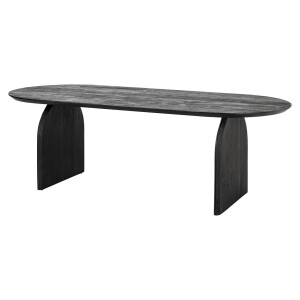 Richmond Eettafel 'Hudson' 235 x 100cm, kleur Zwart