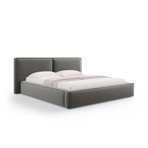 Bedframe Jodie met opbergruimte velvet 180 x 200 cm | Micadoni
