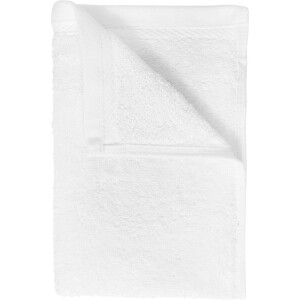 The One Towelling Organic Gastendoek - 30 x 50 cm - Kleine handdoek - 100% organisch katoen - 550 gr/m2 -Wit