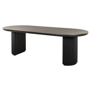 Richmond Ovale Eettafel 'Kingston' Eiken, 240 x 100cm