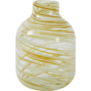 Light&living Vaas Ø16,5x23 cm INDIE glas geel