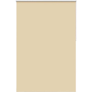 vidaXL - Rolgordijn - verduisterend - 155x230 - cm - stofbreedte - 151,6 - cm - beige