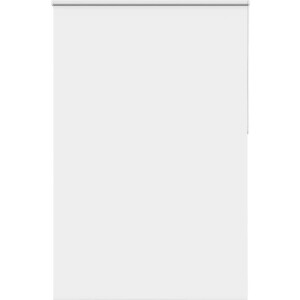 vidaXL - Rolgordijn - verduisterend - 155x230 - cm - stofbreedte - 151,6 - cm - wit