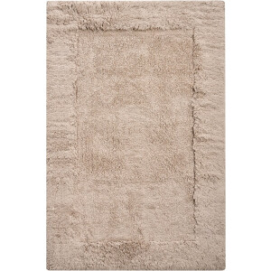 BELIANI BABAIL - Badmat - Lichtbruin - 60 x 90 cm - Katoen