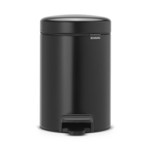 Brabantia NewIcon prullenbak - 3 l - Matt Black (3 liter)