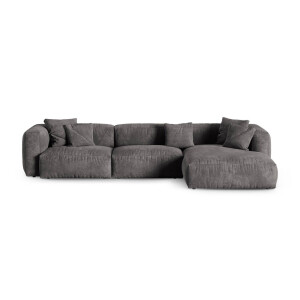 Modulaire hoekbank Martina rechts velvet | Micadoni Home